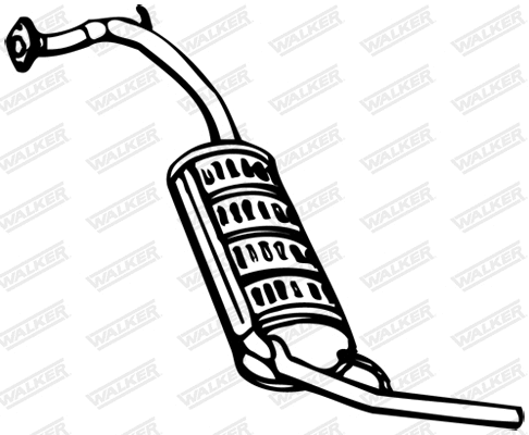 Rear Muffler (13119)