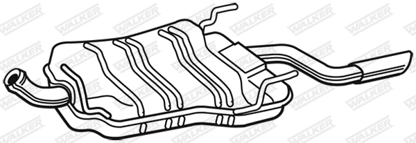 Rear Muffler (22146)