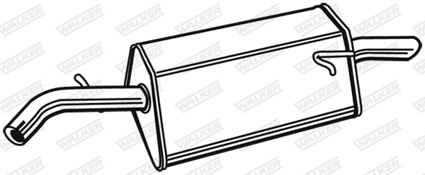 Rear Muffler (22179)