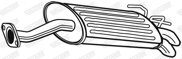 Rear Muffler (22994)