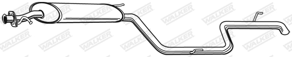 Rear Muffler (22231)