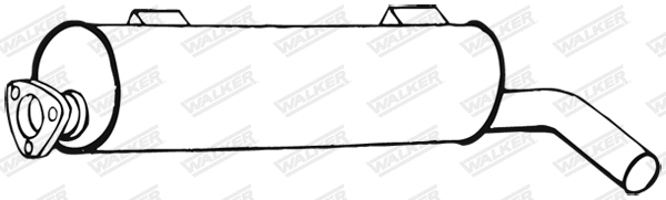 Rear Muffler (18209)