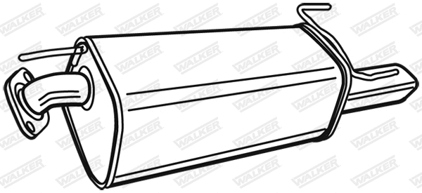 Rear Muffler (22524)