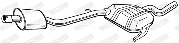 Centre Muffler (21843)