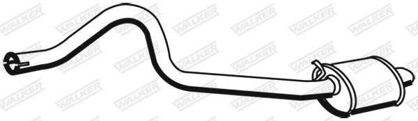 Rear Muffler (19609)