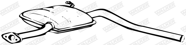 Centre Muffler (13801)