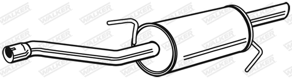 Rear Muffler (23709)