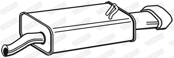 Rear Muffler (21987)