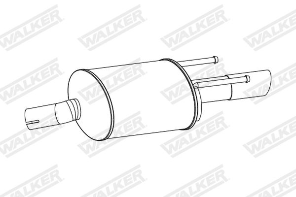 Rear Muffler (24237)