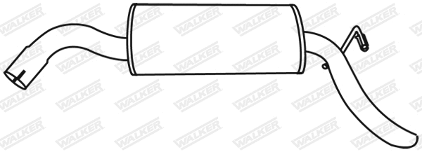 Rear Muffler (18719)