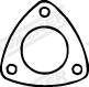 Gasket, exhaust pipe (80165)