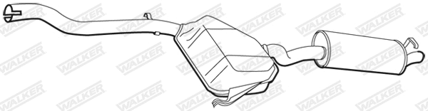 Rear Muffler (19043)