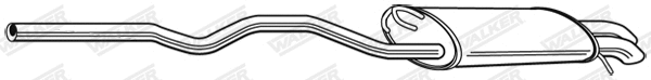 Rear Muffler (23672)