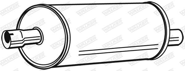 Centre Muffler (08429)