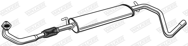 Centre Muffler (21499)