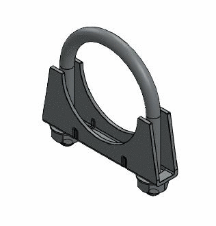 Clamping Piece, exhaust system
