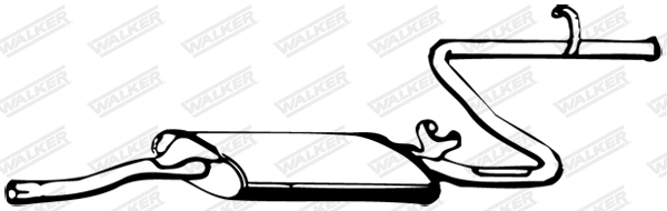 Rear Muffler (04374)