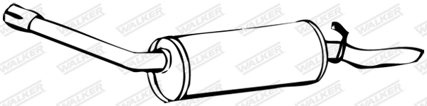 Rear Muffler (16173)
