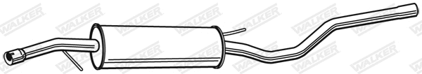 Centre Muffler (22087)