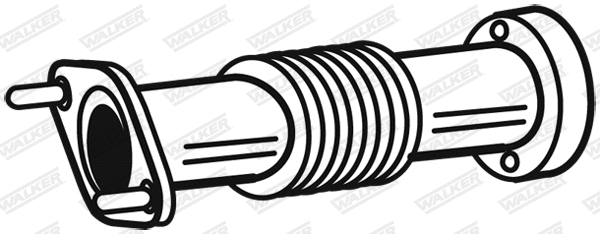 Corrugated Pipe, exhaust system (06124)