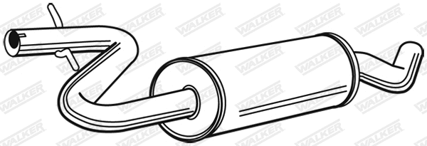 Centre Muffler (23134)