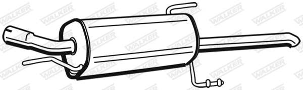 Rear Muffler (72359)