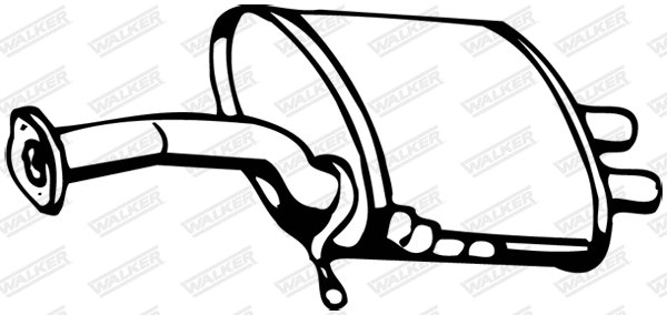 Rear Muffler (13311)