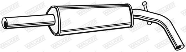 Centre Muffler (22058)