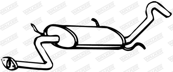 Rear Muffler (09458)