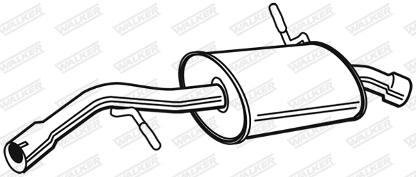 Rear Muffler (23087)