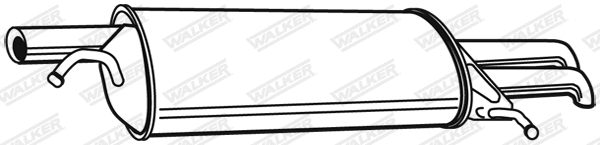 Rear Muffler (22079)