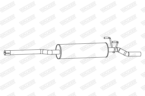 Centre Muffler (25236)