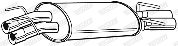 Rear Muffler (22578)