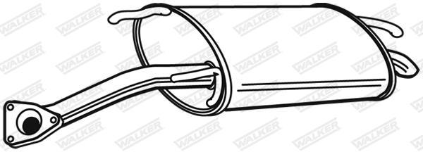 Rear Muffler (22334)