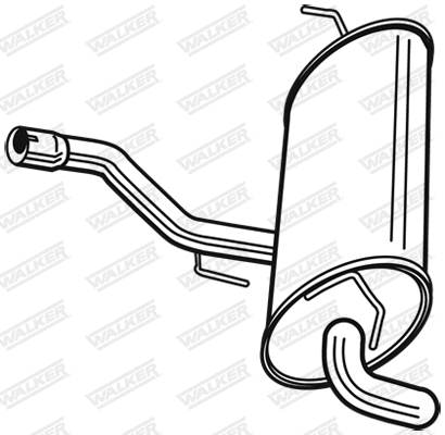 Rear Muffler (23781)
