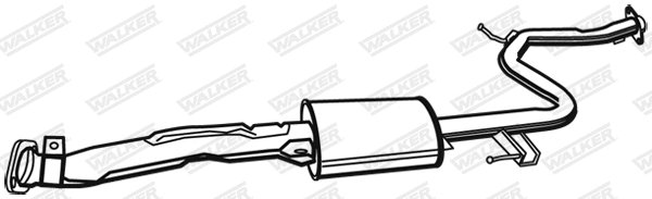Centre Muffler (21147)
