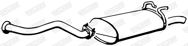 Rear Muffler (17243)