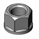 Nut, exhaust manifold (80634)