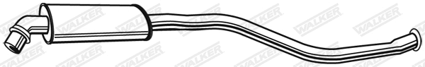Centre Muffler (21869)