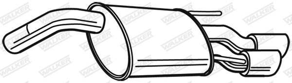 Rear Muffler (23679)