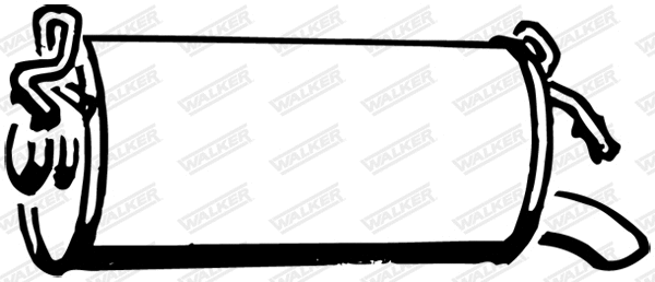 Rear Muffler (15433)