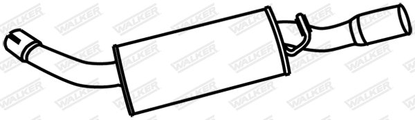 Rear Muffler (18730)