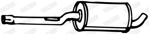 Centre Muffler (13359)