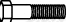 Bolt, exhaust system (83163)