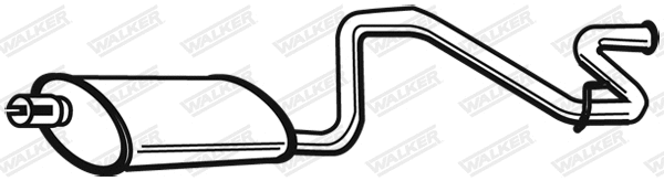 Rear Muffler (21745)