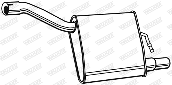 Rear Muffler (71403)