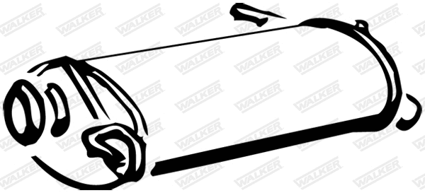 Rear Muffler (15505)