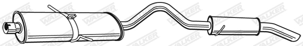 Rear Muffler (22492)