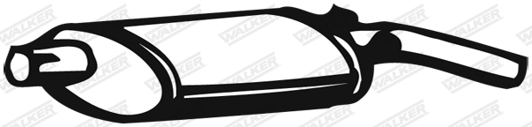 Rear Muffler (01722)