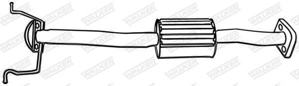 Centre Muffler (15675)